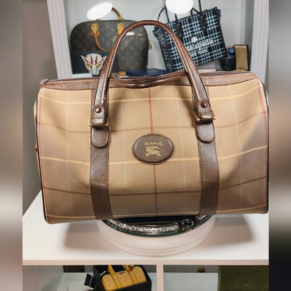 Burberry's Canvas Weekender Bag