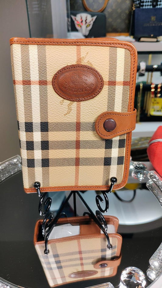 Burberry Vintage Bridge Playing Cards Set and Case