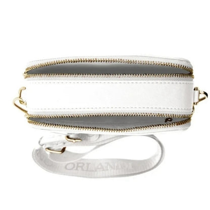 White and Gold Designer Women's Bag