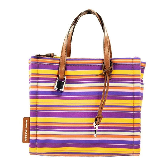 Marc Jacobs Mini Grind Striped Tote