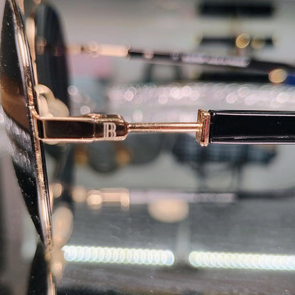 Balmain Black Aviator Sunglasses BL2103B