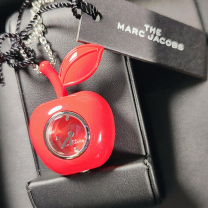 Marc Jacobs Red Apple Pendant Necklace