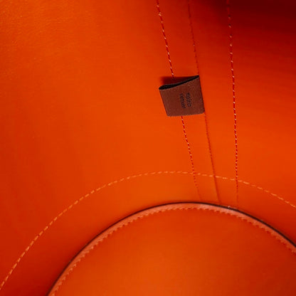 Coach Orange Pumpkin Bucket Bag (HALLOWEEN)